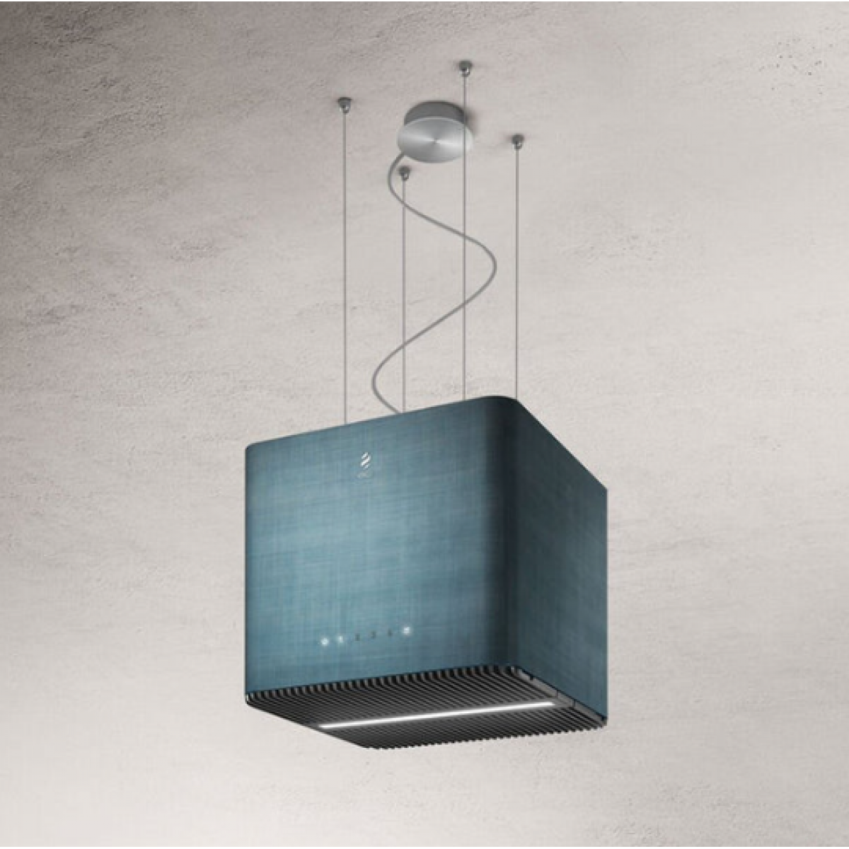 Elica pix 42cm 抽油煙機（牛仔褲色）: 長壽命過濾器、智慧安裝、A 級能源效能